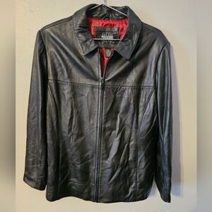 Wilsons Leather Men's Black Leather Jacket Size XL